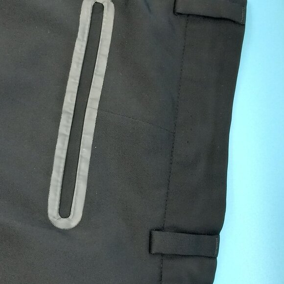 Men's Slazenger Black Dress Golf Shorts Polyester Spandex Flat Front Si… - Picture 4 of 13